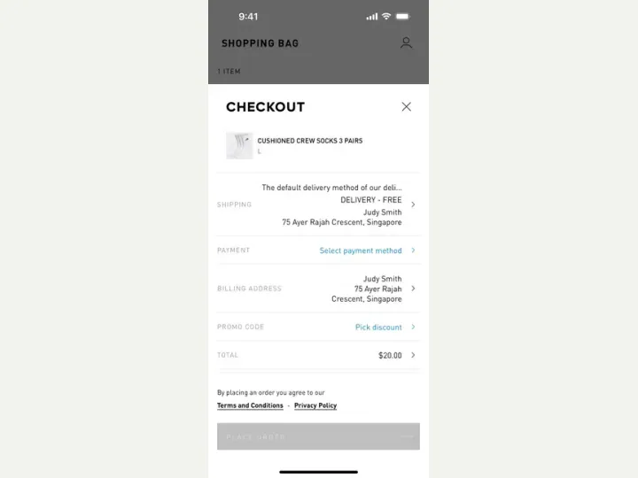 adidas interface reference