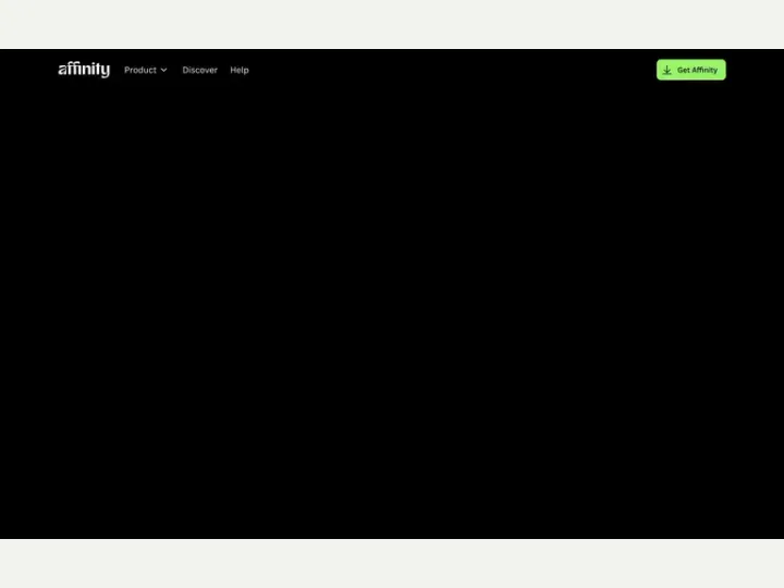 Affinity interface reference