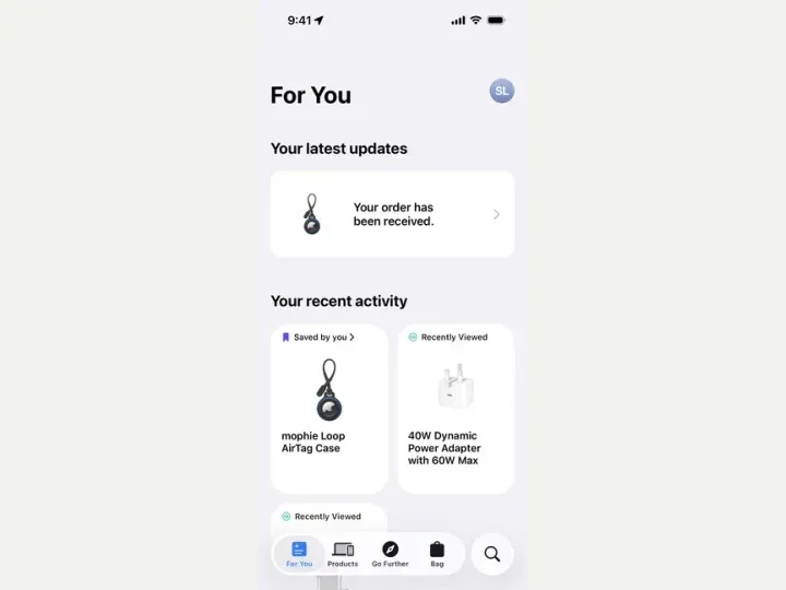 Apple Store interface reference