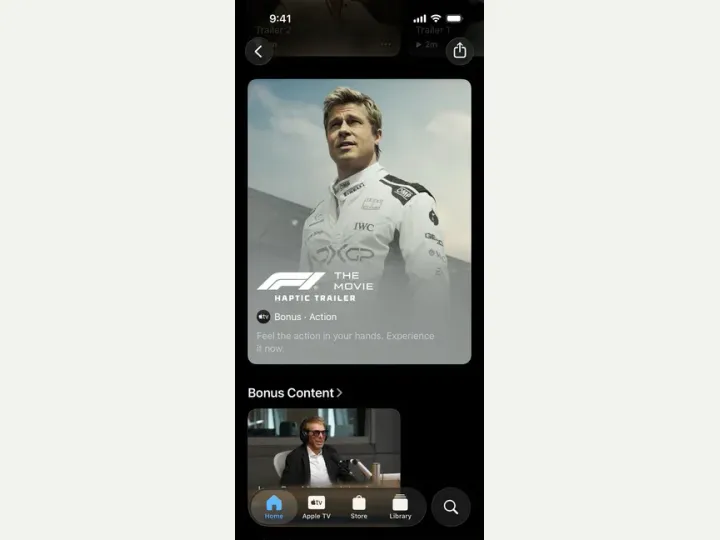 Apple TV interface reference