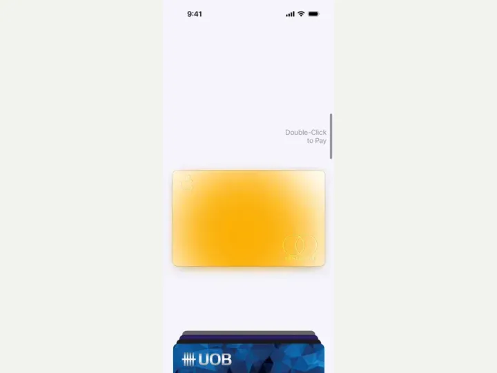 Apple Wallet interface reference