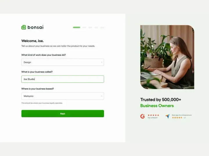 Bonsai interface reference