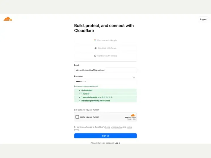 Cloudflare interface reference