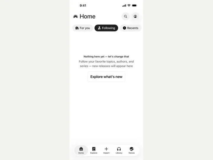 ElevenReader interface reference