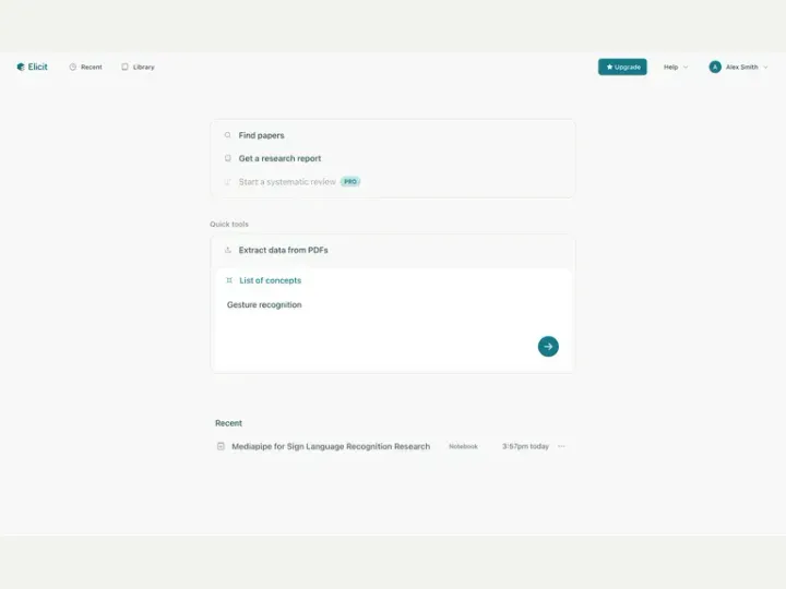Elicit interface reference