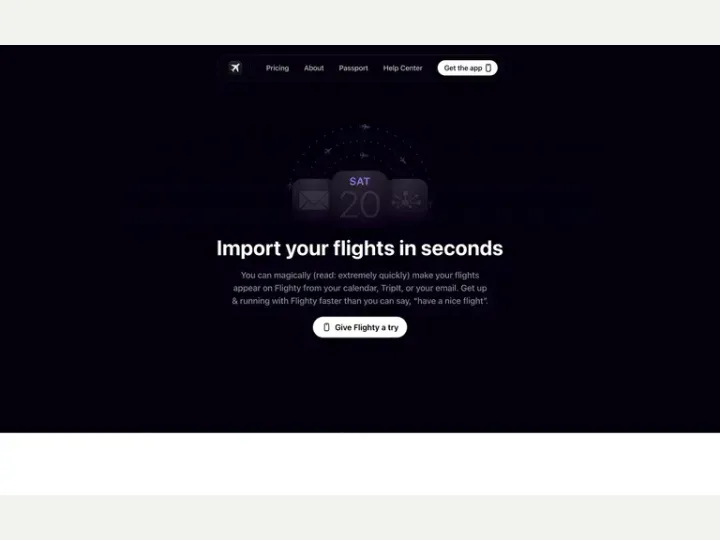 Flighty interface reference