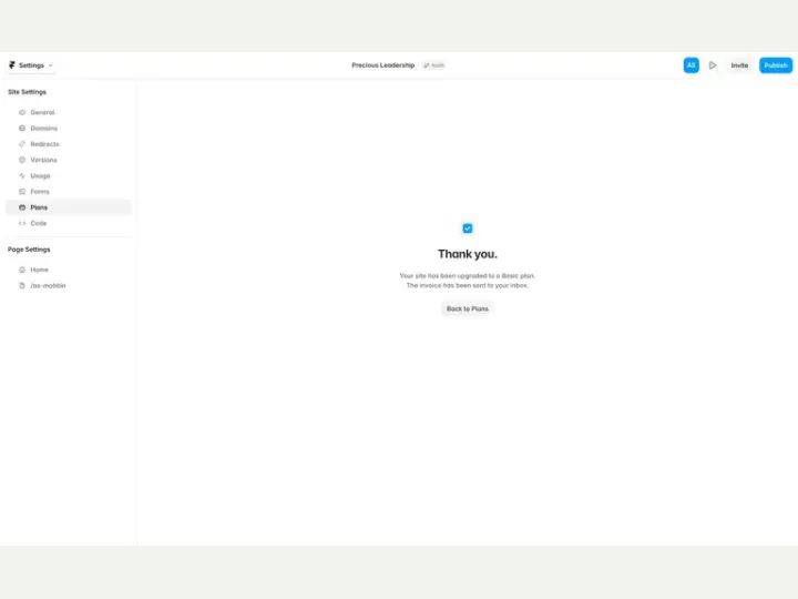 Framer interface reference