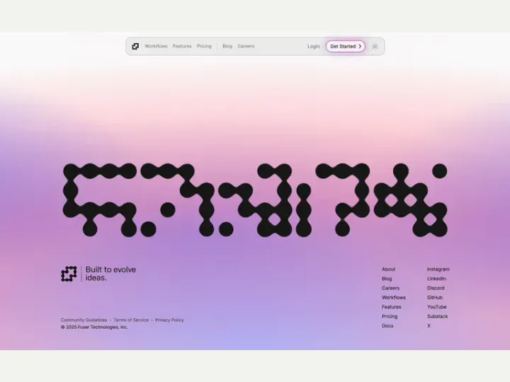Fuser interface reference
