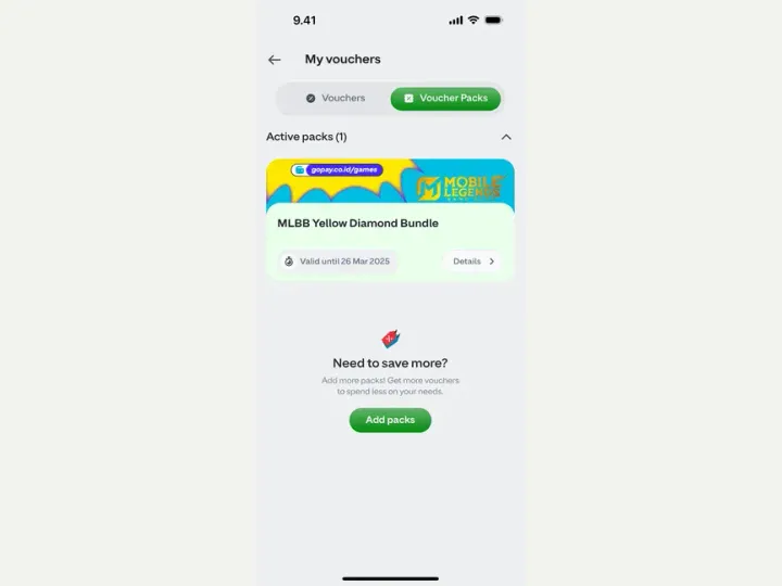 GoPay interface reference