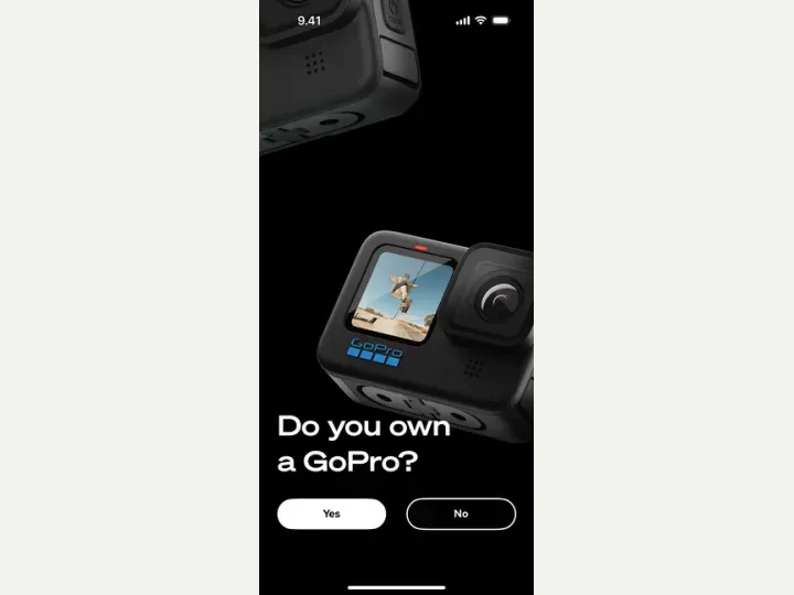 GoPro Quik interface reference