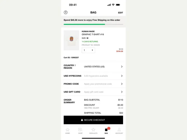 HBX interface reference