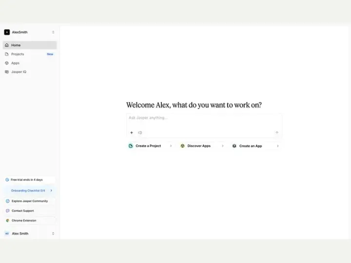 Jasper interface reference