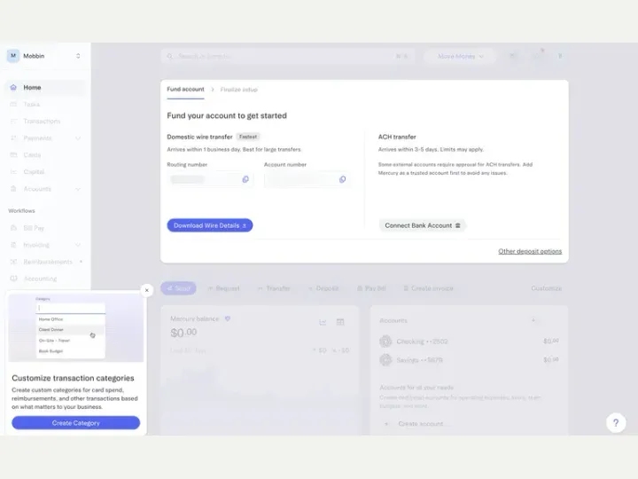 Mercury interface reference