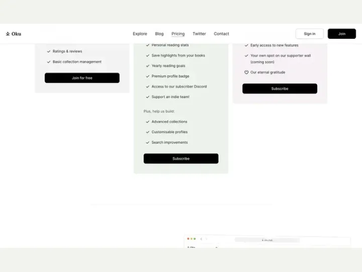 Oku interface reference