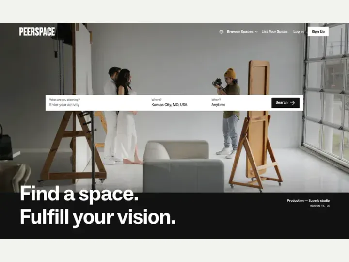Peerspace interface reference