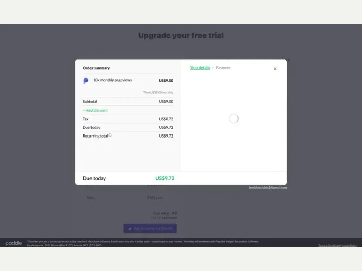 Plausible Analytics interface reference
