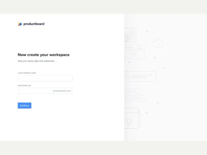 Productboard interface reference