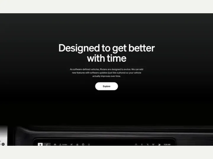 Rivian interface reference