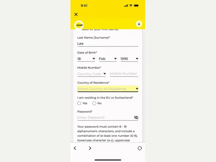 Scoot interface reference