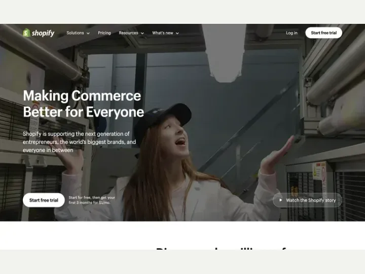 Shopify interface reference