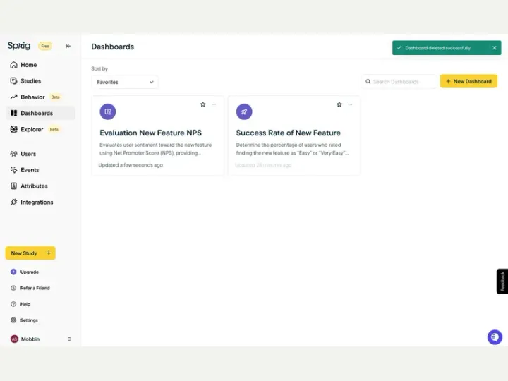 Sprig interface reference