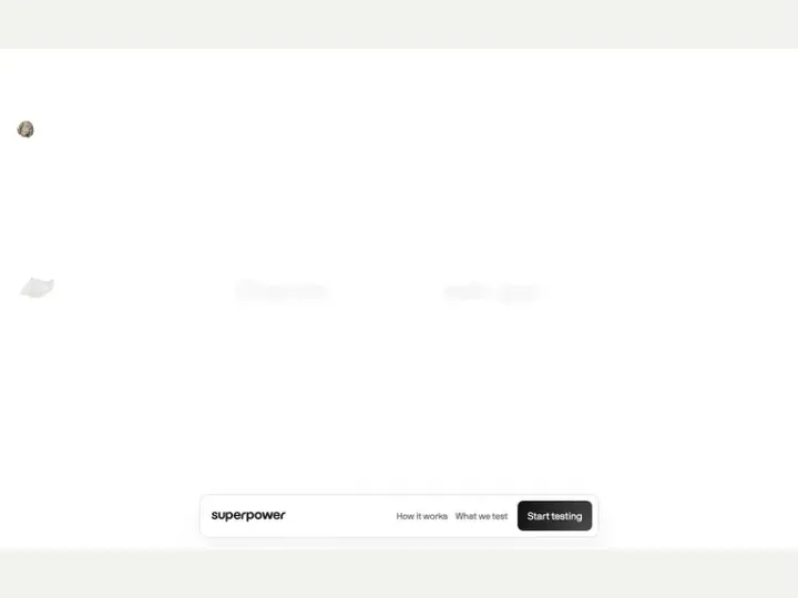 Superpower Health Gap interface reference