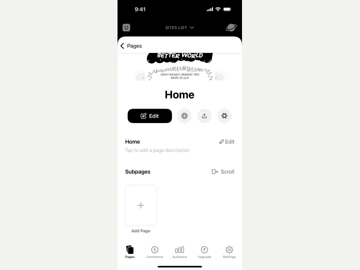 Universe interface reference