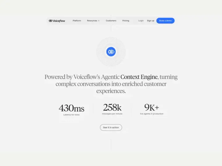 Voiceflow interface reference