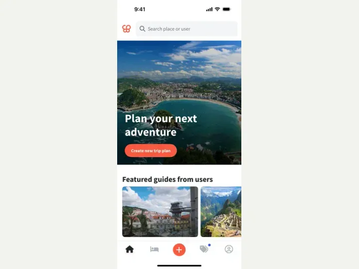 Wanderlog interface reference