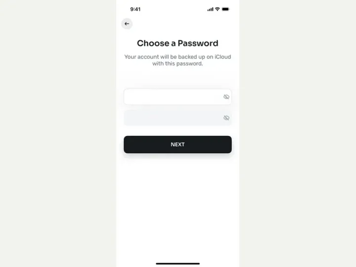 World App interface reference