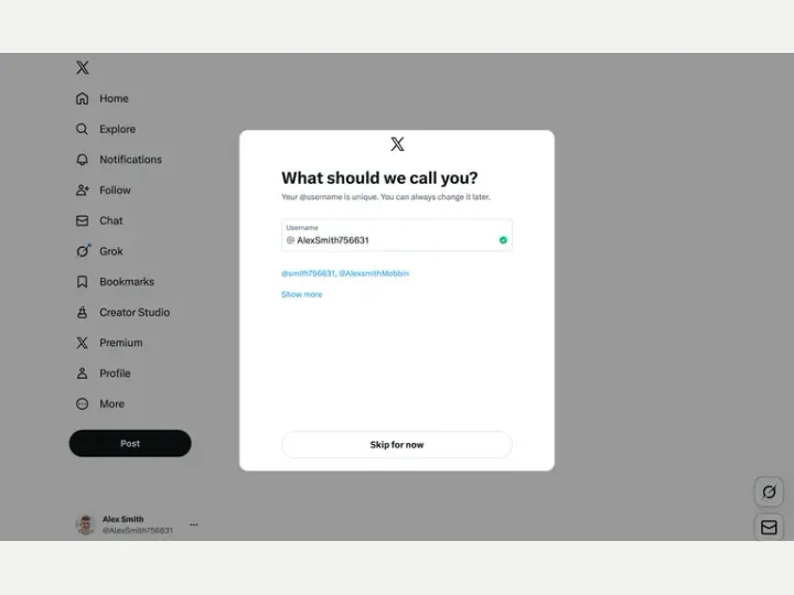 X interface reference