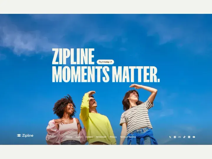 Zipline interface reference